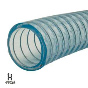 MANGUERA DE PVC TRANSPARENTE ALIMENTARIA ANILLADA